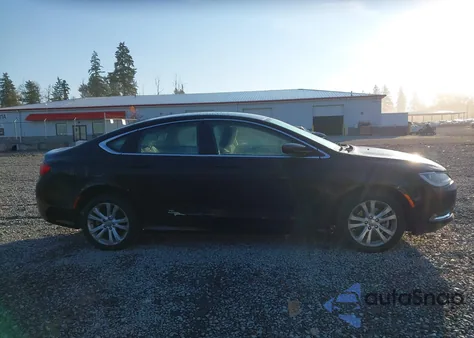 2015 Chrysler 200 Limited z USA, uszkodzony, nr VIN 1C3CCCAB9FN701321